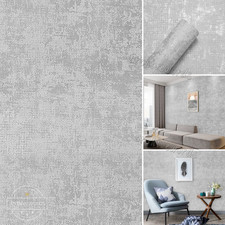 Betonoptik Tapete Grau Silber