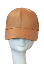 Coole leder cap basecap - leder,