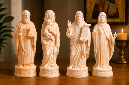 Orthodoxe heiligen statue - heiligen,