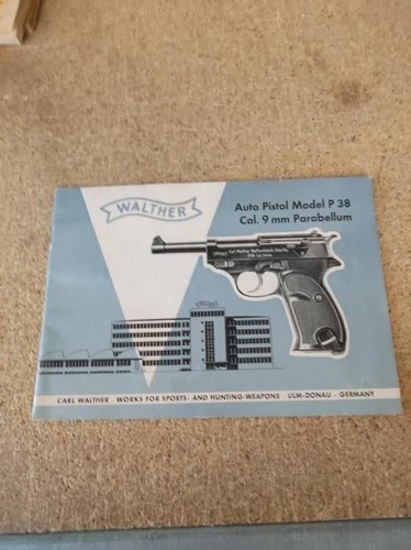 Walther auto pistol - auto,