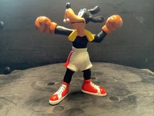 Disney Bully Bullyland Gummifigur : Goofy als Boxer 10cm TOP Zustand
