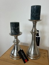COLMORE Kerzenständer Alu