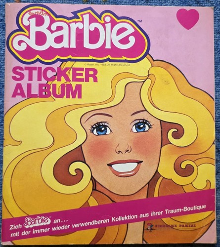 Panini barbie sticker album - panini,