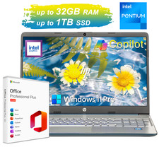 NEW HP Laptop Computer 15.6"