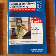 BKF Berufskraftfahrer Qualifizierung Lkw Band 2 EU Ladungssicherung Topzustand