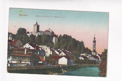 1948 ansichtskarte bruneck - ansichtskarte,