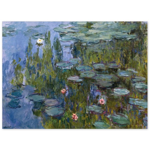 Claude monet nymphéas - claude, monet,