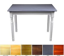 Esstisch Kiefer Küchentisch Tisch massiv Restaurant Speisetisch Honig/weiß Neu 