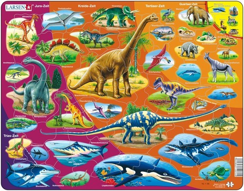 Larsen zeitalter dinosaurier - zeitalter,