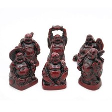 Set happy buddha statues - buddha,