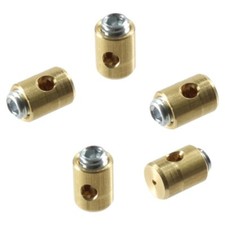 Schraubnippel Gaszug Bremszug Kupplungszug Bowdenzug Universal Nippel → 5 Stück