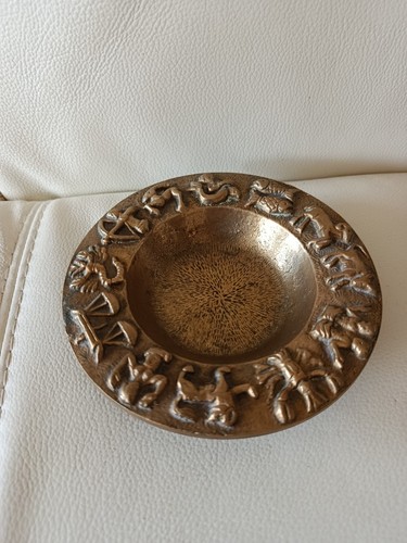 Vintage bronze schale mit - vintage-bronze,