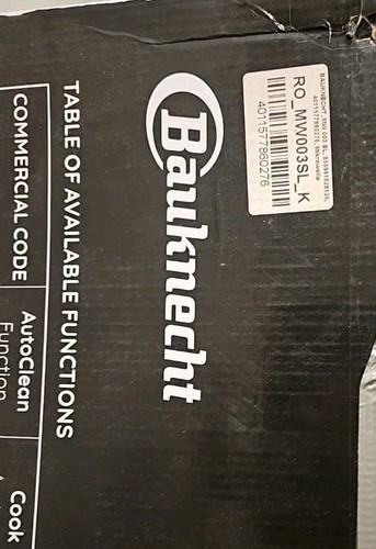 Bauknecht 003 sl - mw,
