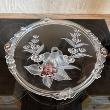 Vintage schwere Glas