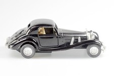 Bugatti  Oldtimer  Modellauto Rückziehmotor Türen