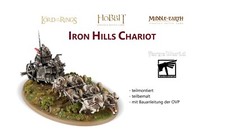 Zwerge - Iron Hills Chariot - teilmontiert - teilbemalt - Resin - GW - HdR