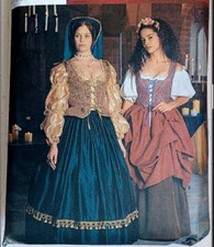 Schnittmuster Simplicity #8715 Cosplay Renaissance Kostüm Dornröschen Gr.36-40