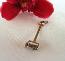 Rasenmäher Anhänger Silber Auflage Charms / ad 1018