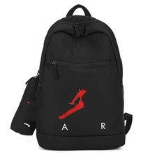 Backpack Travel Rucksack Sports Black Adjustable Shoulder Straps