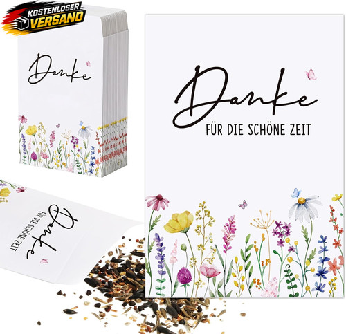 Stück dankes samentütchen - 50,