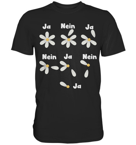Gänseblümchen shirt nein - shirt, ja