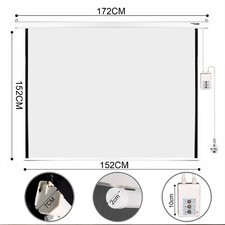Beamer Leinwand elektrisch Motor Projektionsleinwand heimkino rolloleinwand