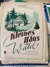 Kleines Haus am Wald Langsamer Walzer Herbert Roth Solo Akkordeon Noten