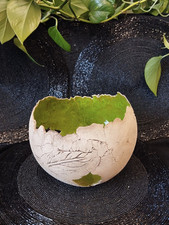 Windlicht Keramik Handarbeit