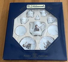M.J. Hummel Miniature Tea Set