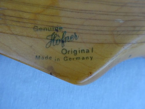 Gitarre höfner - gitarre,