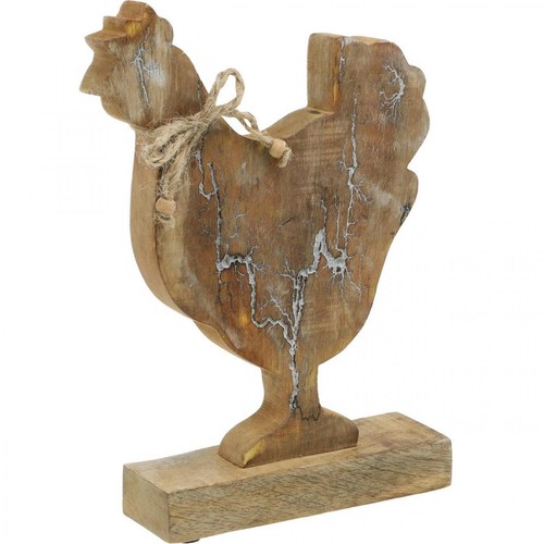 Holz huhn frühlingsdeko - holz,