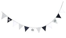 roba Wimpelkette 'Rock Star Baby 3', 12 Wimpel - B-Ware neuwertig