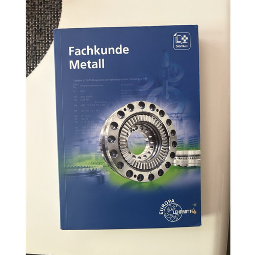 Fachkunde metall lehrbuch - lehrbuch, –