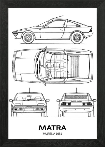 Brandneu matra murena - brandneu, 1981