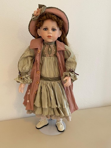 Porzellanpuppe romina adele - porzellanpuppe, adele`s