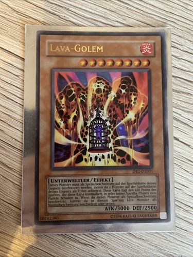 Yugioh lava golem dr1 - lava,