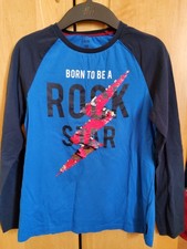 Langarmshirt, Jungen, Blau