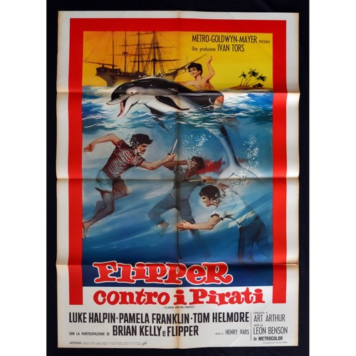 Werbeplakat flipper gegen - werbeplakat, i
