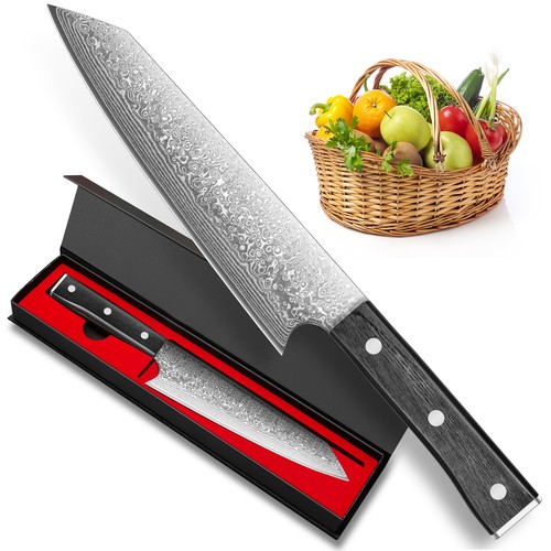 Damastmesser kiritsuke messer - damastmesser, kiritsuke-messer