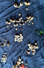 Antike Glas-Puppenaugen Kippaugen Set 19.–20. Jh. Sammler Rarität