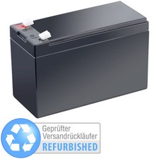 revolt Wartungsfreie Blei-Akku-Batterie mit 12 V, 7,2 Ah, Versandrückläufer