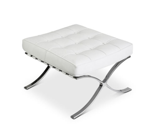Leder fußhocker - leder,