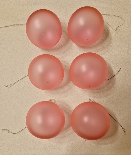 Seltene christbaumkugeln - 6x,