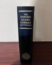 The Oxford Duden German Dictionary Hardback Clarendon Press 1990/1991