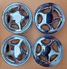 s   4x Chrom Stahl Felgen US-Wheel 59-5612  ZX-Star 15x6 JJ  Lk 4,5 = 114mm  GMC