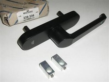 Schüco Tür-TREIBRIEGEL RAL 9005  Drehrichtung links, 25mm Hub, Nr. 229336