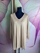 Ulla Popken Bluse Tunika GR 50/52 Stretch 95 % Viskose neu