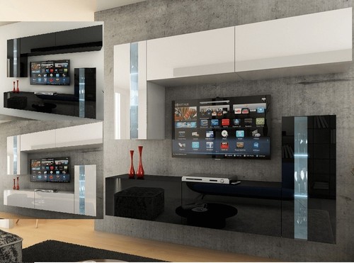 Top moderne wohnwand - top!,