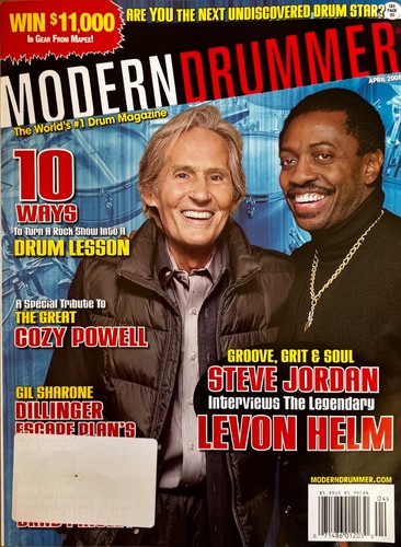 Modern drummer magazin - drummer,