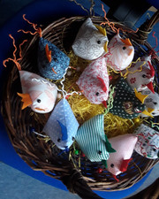 🐔 3 dicke Deko Hühner 🐔